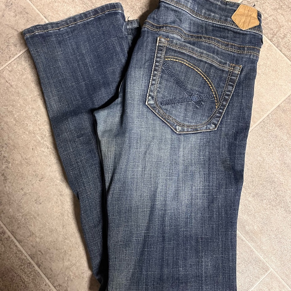 Tin Haul Dark Blue Boot Cut Jeans